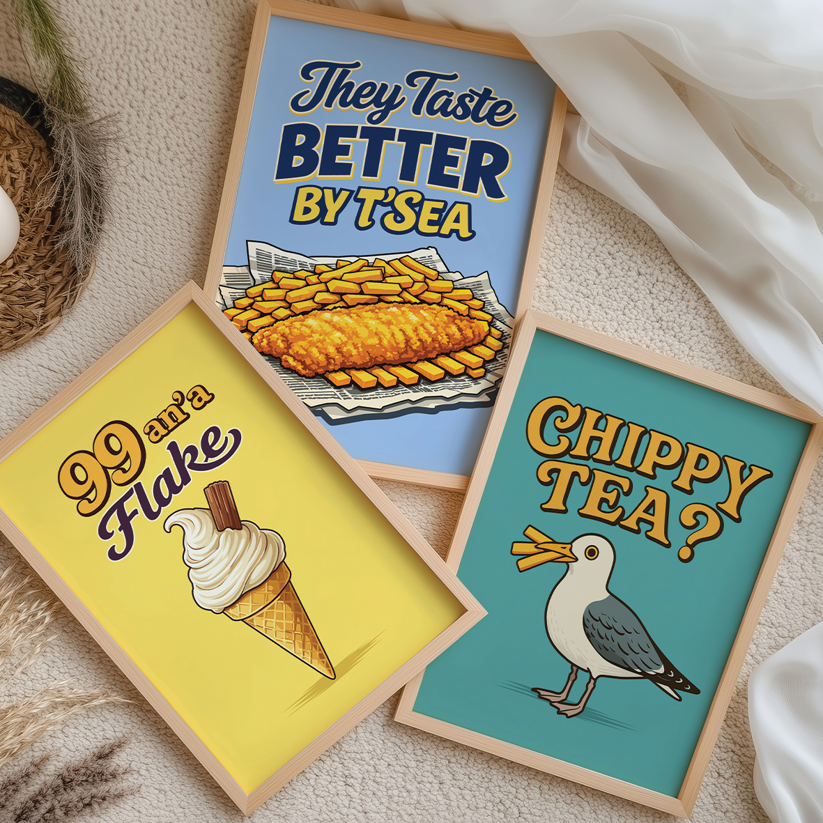 99 an'a Flake - Print