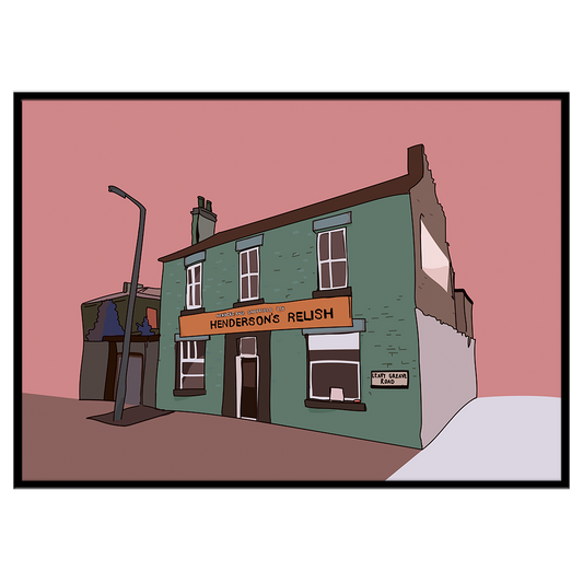 Henderson's Relish Building - Print