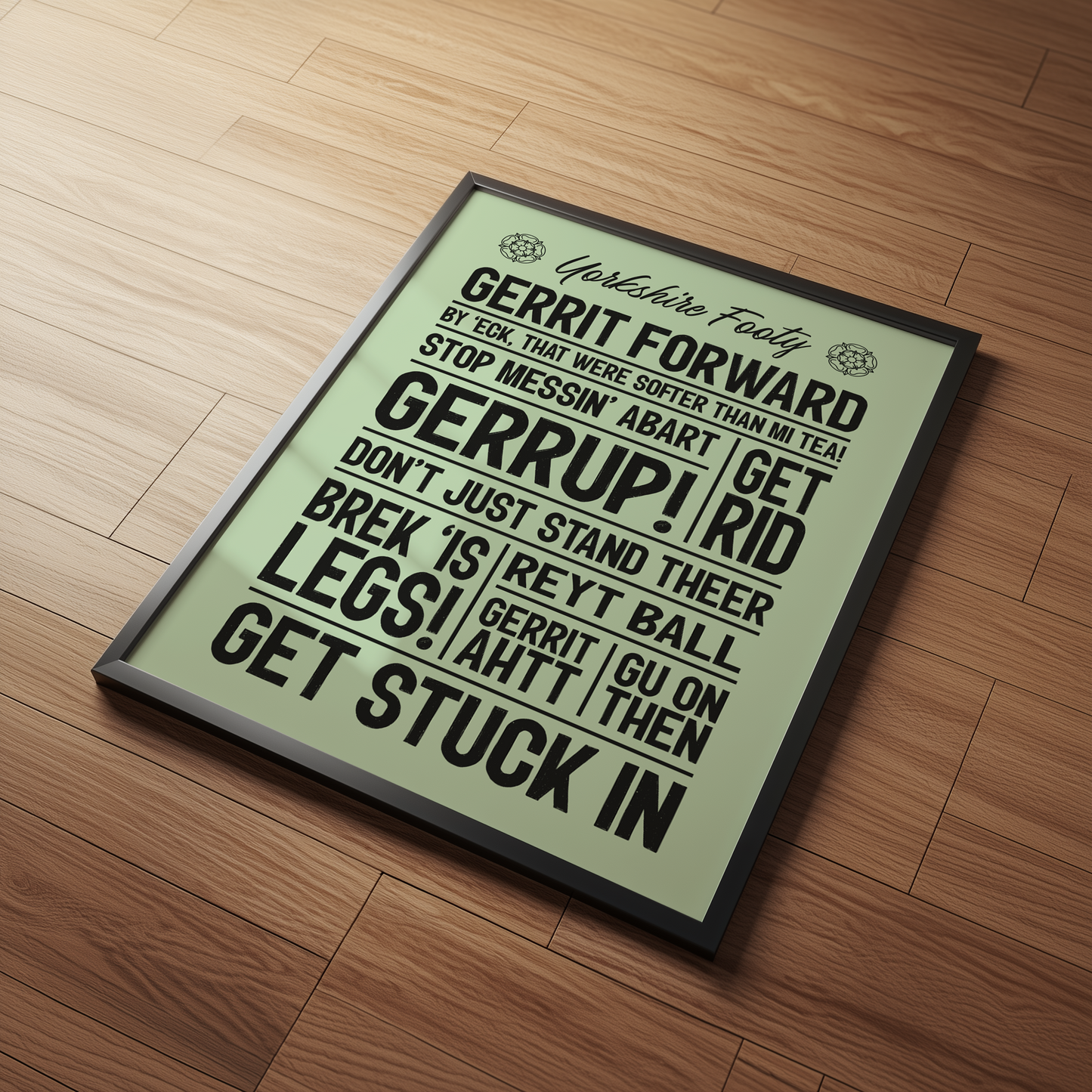 Yorkshire Footy - Print