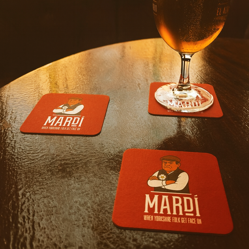 A Pint of Mardi - Beer Mats