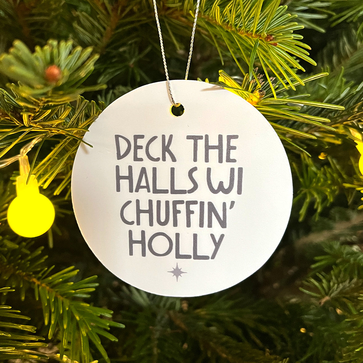Yorkshire Christmas Bauble Set (Pack of 6 with 12 designs)