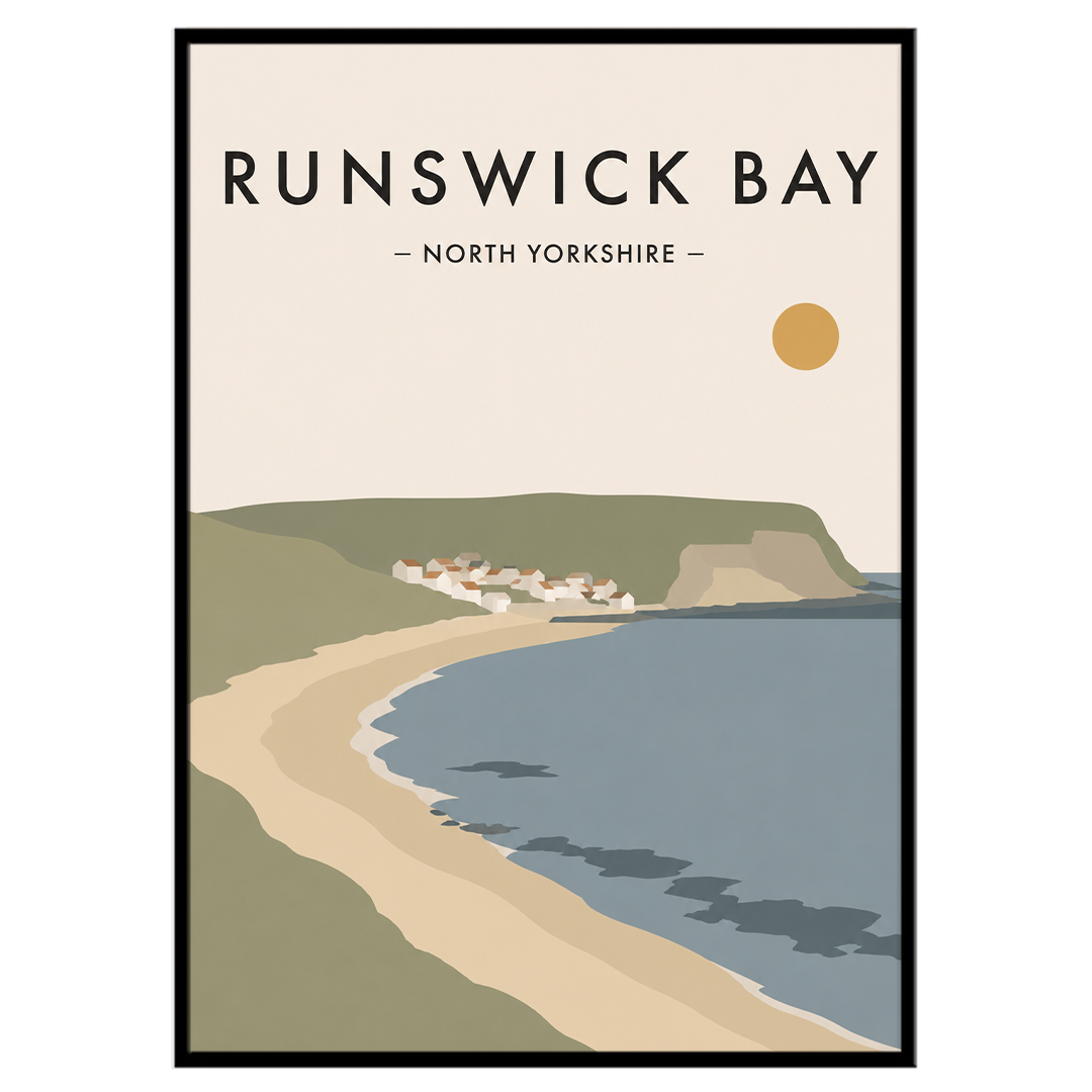 Runswick Bay - Print