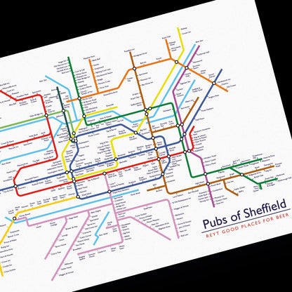 Pubs of Sheffield - Print