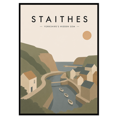 Staithes - Print