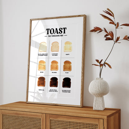 Toast: The Yorkshire Way - Print