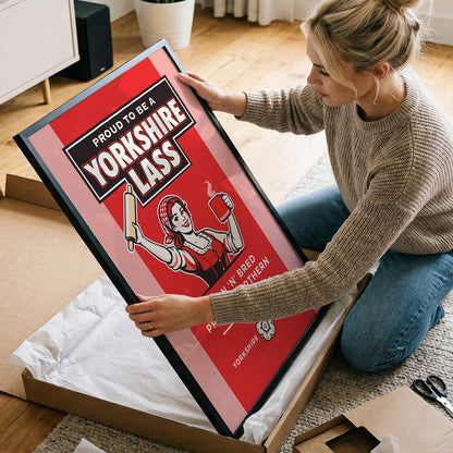 Proud Yorkshire Lass - Print