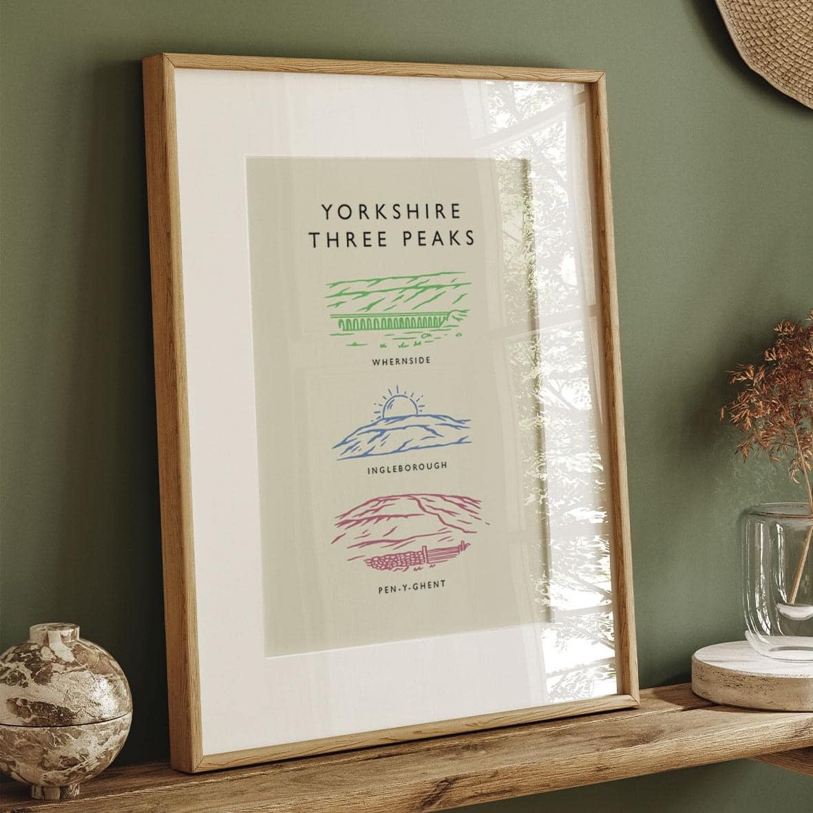 Yorkshire Three Peaks - Print