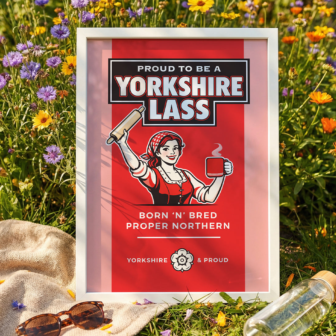 Proud Yorkshire Lass - Print