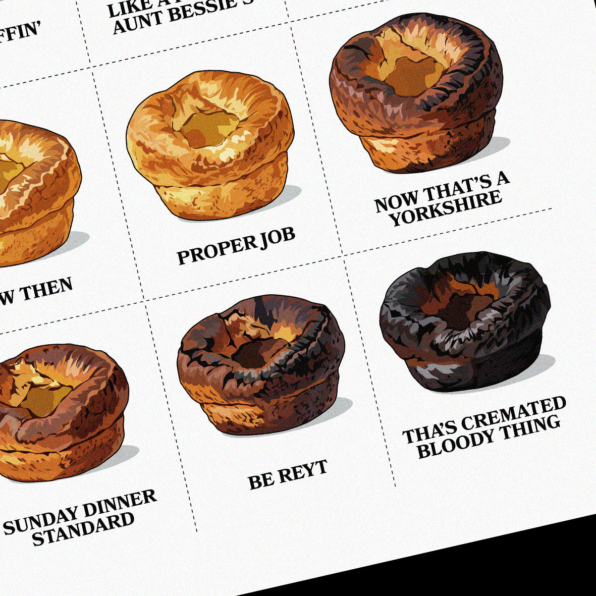 The Original Yorkshire Pudding Chart - Print
