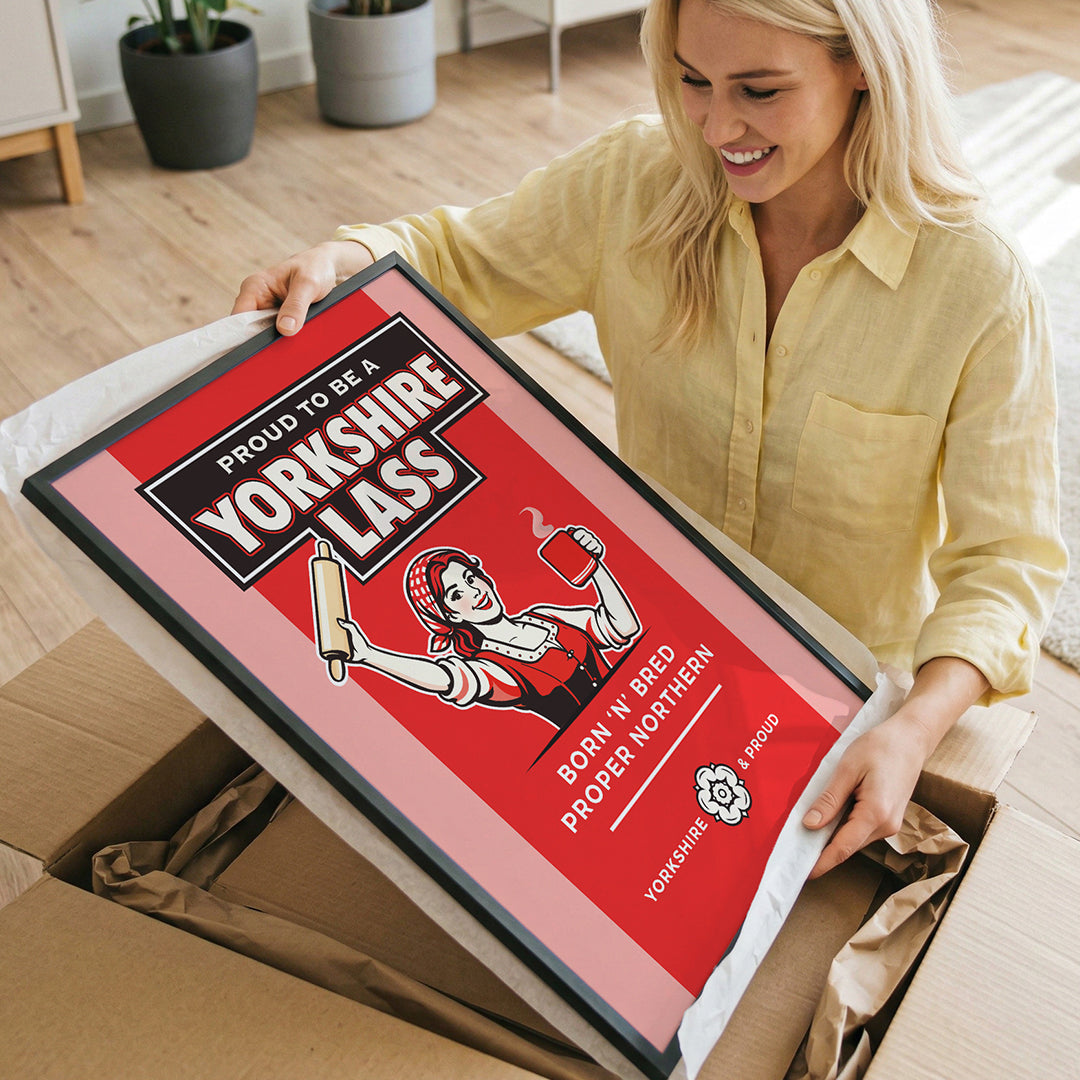 Proud Yorkshire Lass - Print