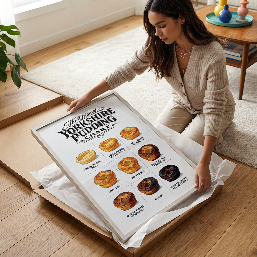 The Original Yorkshire Pudding Chart - Print