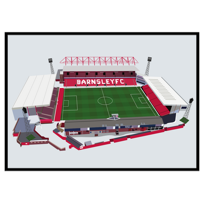 Barnsley Football Ground - Print