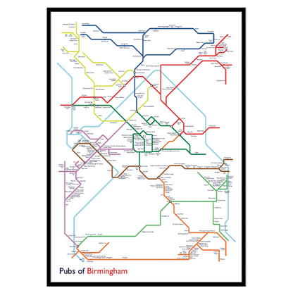 Pubs of Birmingham - Print