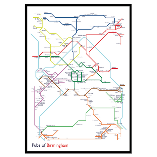 Pubs of Birmingham - Print