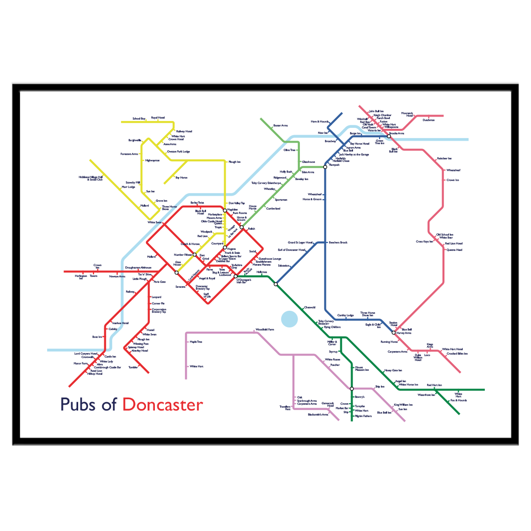 Pubs of Doncaster - Print