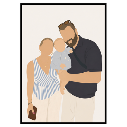 Personalised Family Photo Print