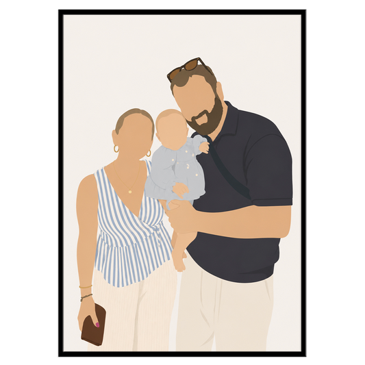 Personalised Family Photo Print