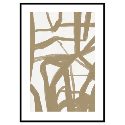 Gold Abstract | Bohome Collection - Print