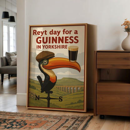Reyt Day For A Guinness - Print