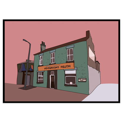 Henderson's Relish Building - Print