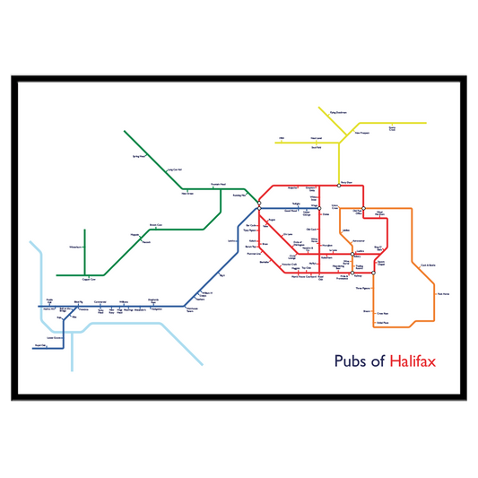 Pubs of Halifax - Print