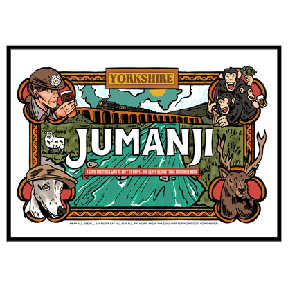 Yorkshire Jumanji - Print
