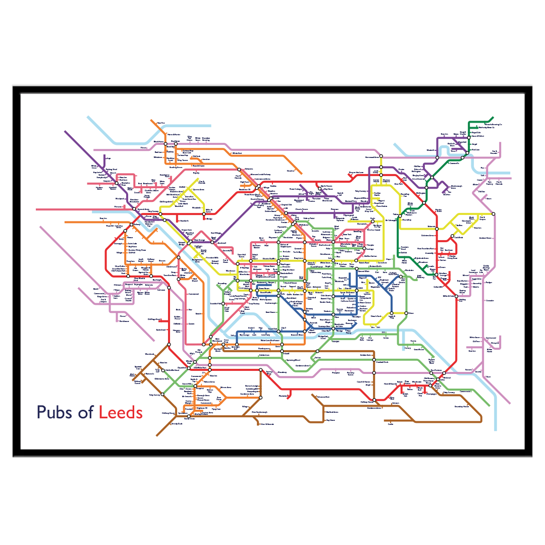 Pub Maps – TheYorkshirePrintCompany