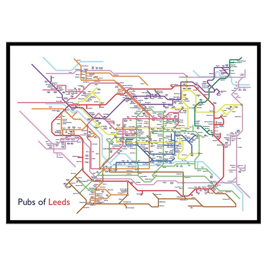 Pubs of Leeds - Print