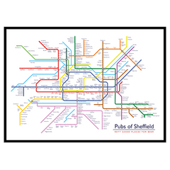 Pubs of Sheffield - Print