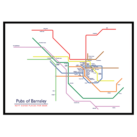 Pubs of Barnsley - Print