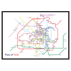 Pubs of York - Print