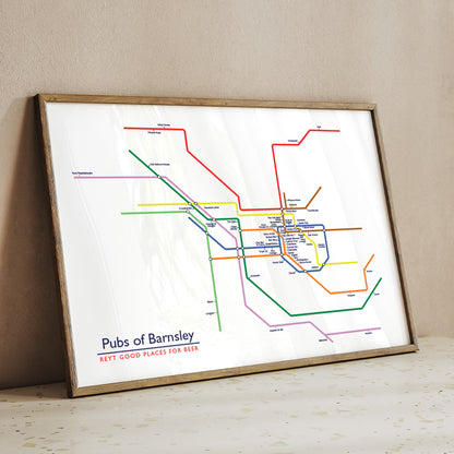 Pubs of Barnsley - Print
