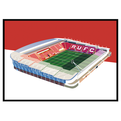 Rotherham United Ground - Print