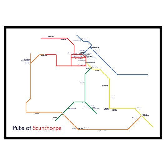 Pubs of Scunthorpe - Print