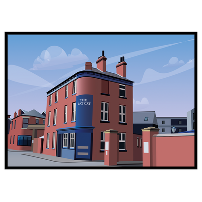 The Fat Cat Pub - Print