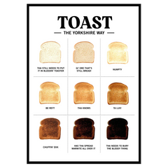 Toast: The Yorkshire Way - Print