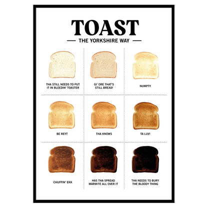 Toast: The Yorkshire Way - Print