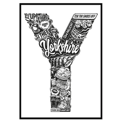 Y for Yorkshire - Print