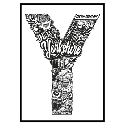 Y for Yorkshire - Print