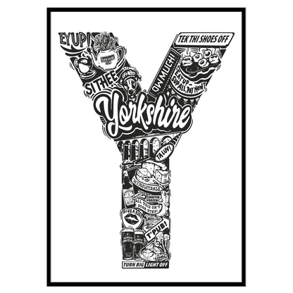 Y for Yorkshire - Print