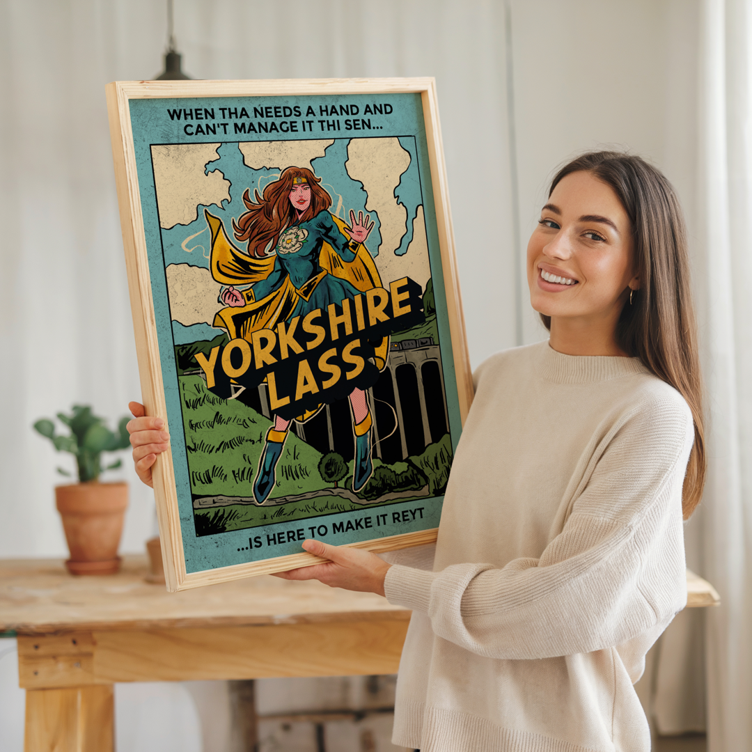 Yorkshire Lass - Print