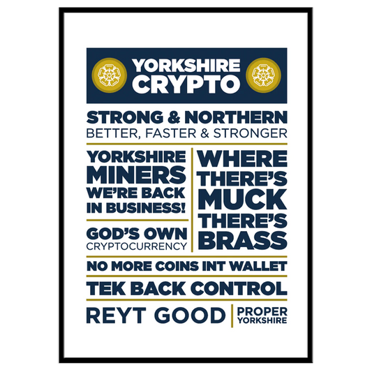 Yorkshire Crypto - Print