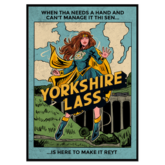 Yorkshire Lass - Print