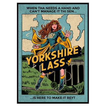 Yorkshire Lass - Print