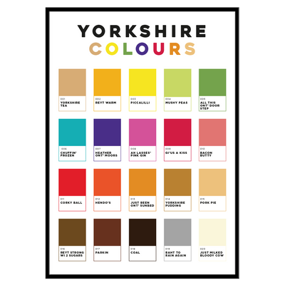 Yorkshire Colours - Print