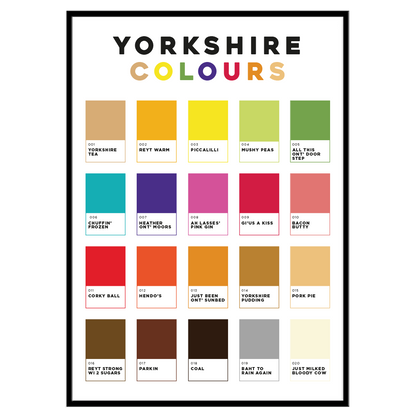 Yorkshire Colours - Print