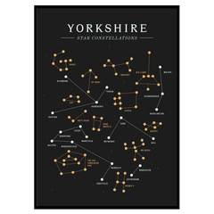 Yorkshire Star Constellations - Print