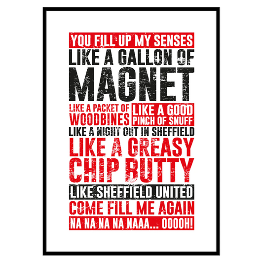 You Fill Up My Senses - Print