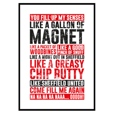 You Fill Up My Senses - Print