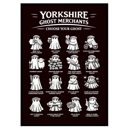 Yorkshire Ghost Merchants - Print